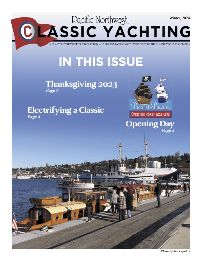 PNW Classic Yachting Winter 2024 Newsletter